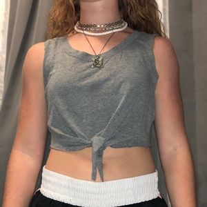 Grey Tank top